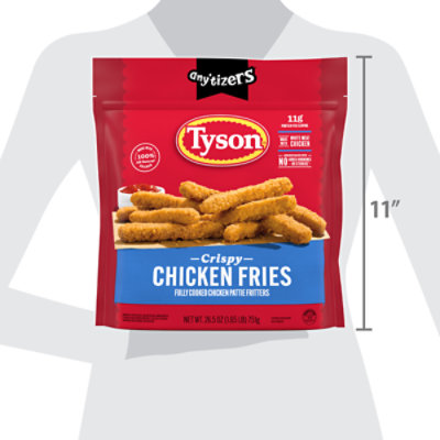 Tyson Anytizers Frozen Crispy Chicken Fries - 26.5 OZ - Image 5