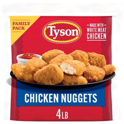 Tyson Frozen Chicken Nuggets Family Pack - 64 OZ - Image 1