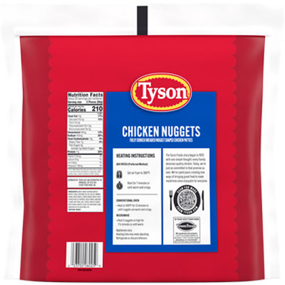 Tyson Fully Cooked Chicken Nuggets 64 Oz - 64 OZ - Image 2