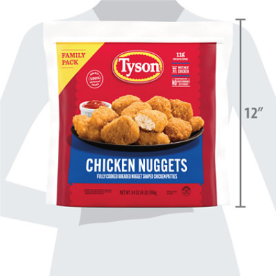 Tyson Frozen Chicken Nuggets Family Pack - 64 OZ - Image 5