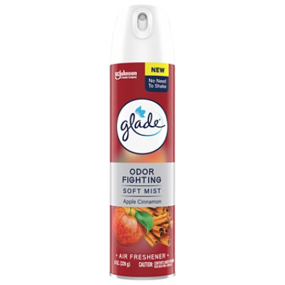 Glade Air Freshener Soft Mist Aerosol, Apple Cinnamon, 8 Oz. - 8 OZ - Image 2