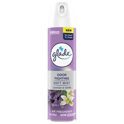 Glade Air Freshener Soft Mist Aerosol, Lavendar & Vanilla - 8 Oz. - 8 OZ - Image 2
