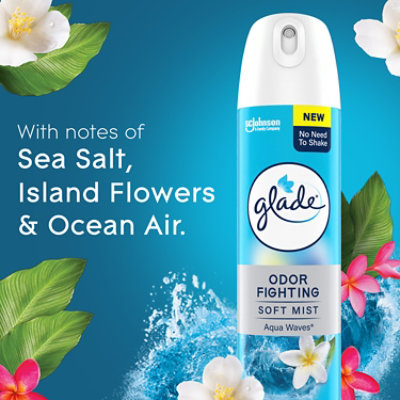 Glade Air Freshener Soft Mist Aerosol, Aqua Waves - 8 Oz. - 8 OZ - Image 5