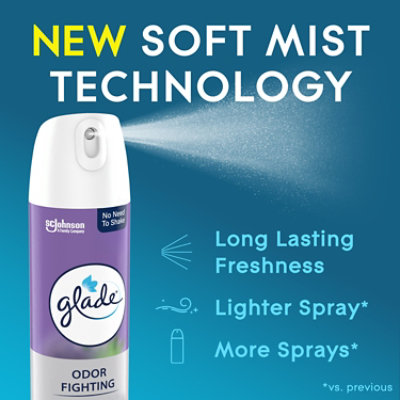 Glade Air Freshener Soft Mist Aerosol Tranquil Lavender & Aloe 8 Oz - 8 OZ - Image 4