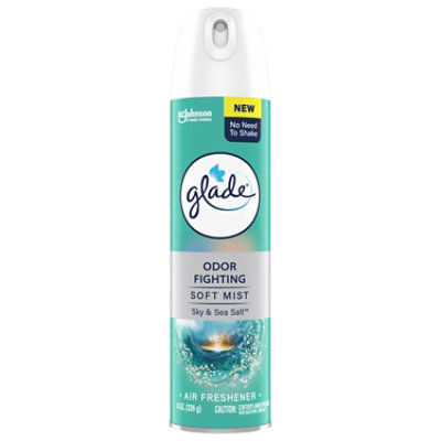 Glade Air Freshener Soft Mist Aerosol Sky & Sea Salt 8 Oz - 8 OZ - Image 2