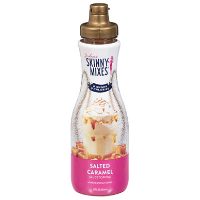 Skinny Syrups Salted Caramel Zero Sugar 12oz - 12 OZ - Image 3