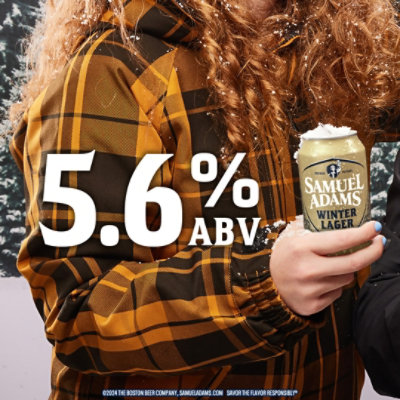 Samuel Adams Winter White Ale Seasonal Beer Cans - 12-12 Fl. Oz. - Image 3