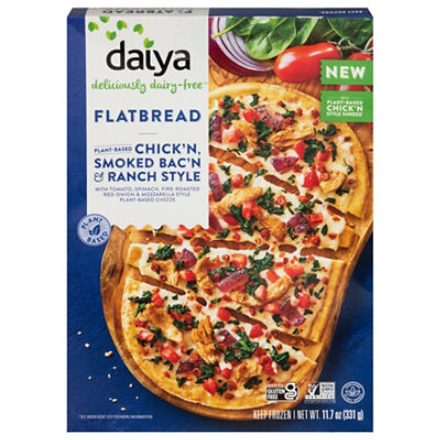 Daiya Flatbread Chickn Smoked Bacn & Ranch - 11.7 OZ - Image 3