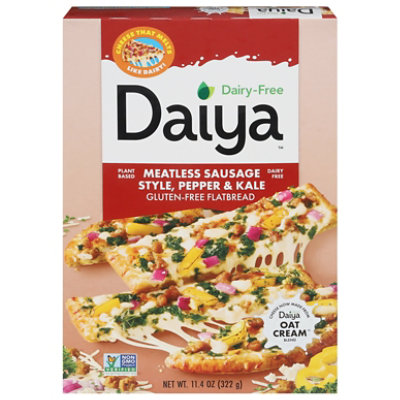 Daiya Flatbread Meatless Sausage Roasted Pepper - 11.4 OZ - Image 3