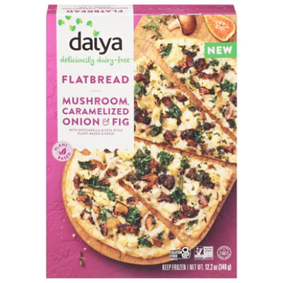 Daiya Flatbread Mushroom Carmelized Onion & Fig - 12.2 OZ - Image 2