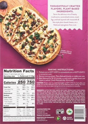 Daiya Flatbread Mushroom Carmelized Onion & Fig - 12.2 OZ - Image 5