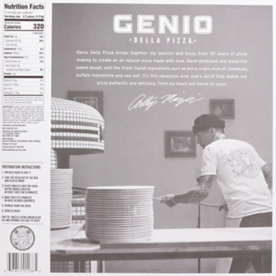 Genio Della The Bianca Pizza - 14.5 OZ - Image 6