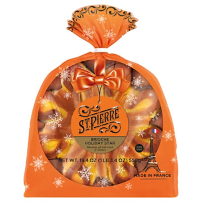 St Pierre Brioche Holiday Star - 19.4 OZ - Image 2