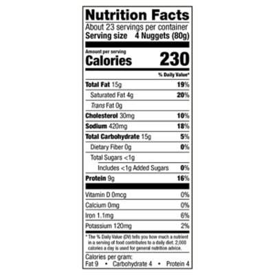 Foster Farms Chicken Breast Nuggets Family Pack - 64 Oz - Image 3