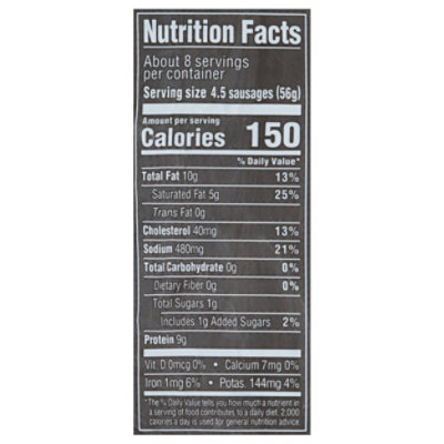 Sahlen Party Popper Cocktail Wiener Polish Sausage, 20 Oz - 20 OZ - Image 4