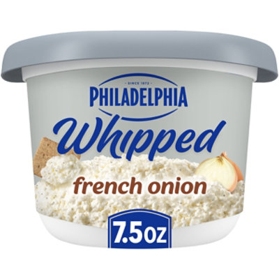 Philadelphia French Onion Whipped Cream Cheese Spread - 7.5 Oz - Image 1