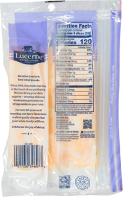 Lucerne Thin Sliced Colby Jack Cheese 6.84 Oz - 6.84 OZ - Image 5