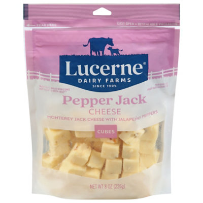 Lucerne Pepper Jack Cheese Cubes 8 Oz - 8 OZ - Image 2