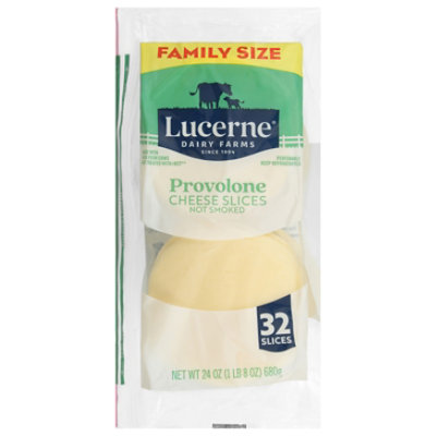 Lucerne Provolone Cheese Slices Family Size 24 Oz - 24 OZ - Image 2