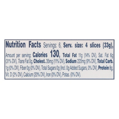 Lucerne Cheddar Snacker Cuts Sliced Cheese 7 Oz - 7 OZ - Image 3