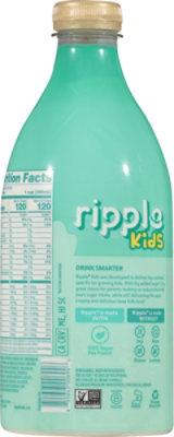 Ripple Milk Plant Based Kids Unsweetened - 48 FZ - Image 6