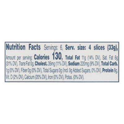 Lucerne White Cheddar Sharp Snacker Cuts Sliced Cheese 7 Oz - 7 OZ - Image 3