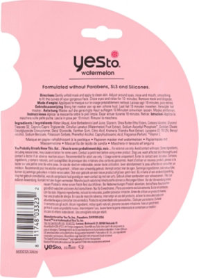 Yes To Wtr Fresh Paper Mask - EA - Image 5
