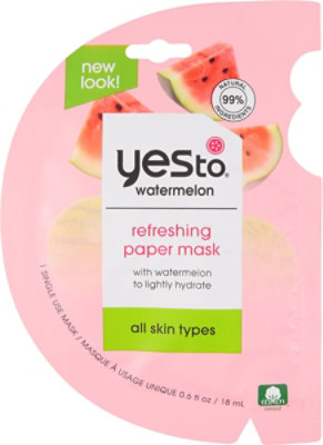 Yes To Wtr Fresh Paper Mask - EA - Image 2