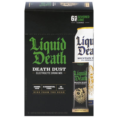 Liquid Death Electrolyte Lime 6pkt - 2.52 OZ - Image 1