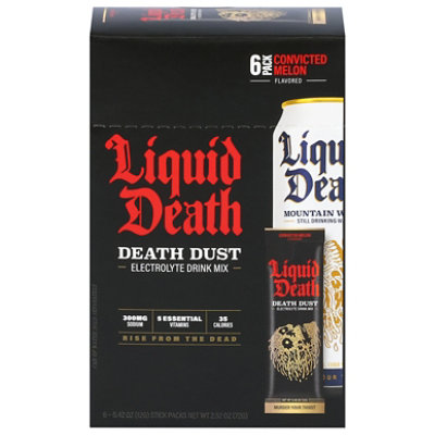 Liquid Death Electrolyte Melon 6pkt - 2.52 OZ - Image 1