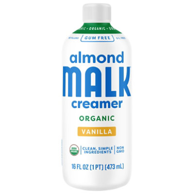 Malk Almond Creamer Vanilla - 16 FZ - Image 1