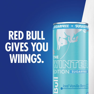 Red Bull Winter Edition Vanilla Berry Sugar Free - 12 Oz - Image 4