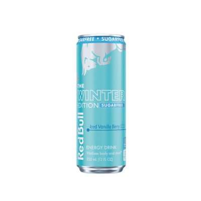 Red Bull Winter Edition Vanilla Berry Sugar Free - 12 Oz - Image 2