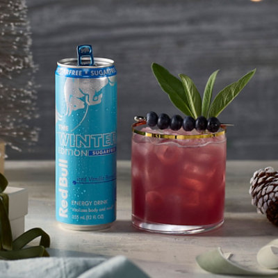 Red Bull Winter Edition Vanilla Berry Sugar Free - 12 Oz - Image 6