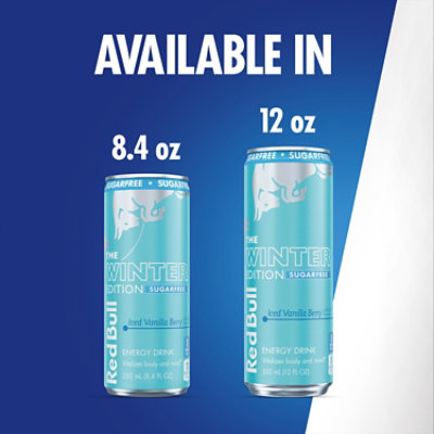 Red Bull Winter Edition Vanilla Berry Sugar Free - 12 Oz - Image 7