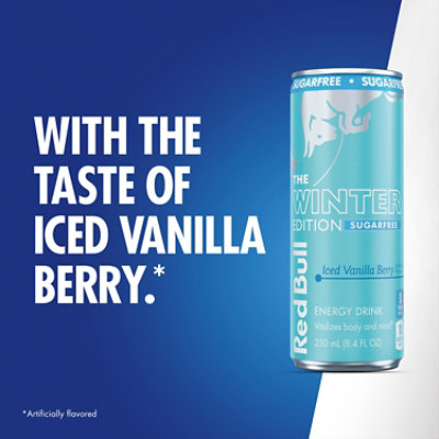 Red Bull Winter Edition Vanilla Berry - 8.4 Oz - Image 8