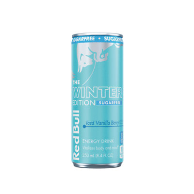 Red Bull Winter Edition Vanilla Berry Sugar Free - 8.4 Oz - Image 2