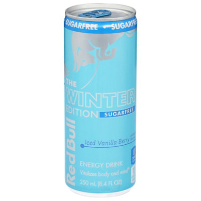 Red Bull Winter Edition Vanilla Berry Sugar Free - 8.4 Oz - Image 1