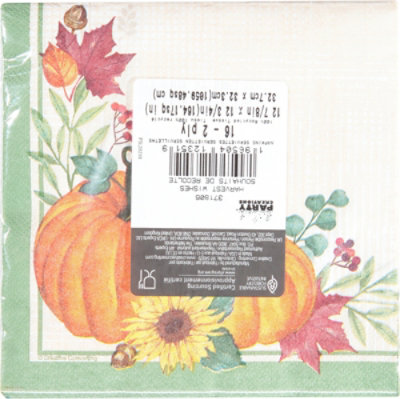 Harvest Wish Lunch Napkin - 16 CT - Image 4