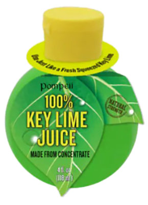 Pompeii Key Lime Juice 4oz - 4 OZ - Image 1