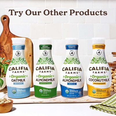 Califia Farms Organic Vanilla Almond Milk 48 Fz - 48 FZ - Image 4