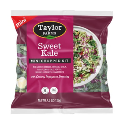 Taylor Farms Sweet Kale Mini Chopped Salad Kit 4.5oz Bag - 4.5 OZ