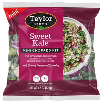 Taylor Farms Sweet Kale Mini Chopped Salad Kit 4.5oz Bag - 4.5 OZ - Image 1