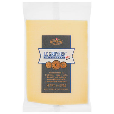 Mifroma Cheese Gruyere Aop 6mo - 6 OZ - Image 2