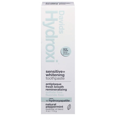 Davids Toothpaste Peppermint Sensitive - 4 OZ - Image 2