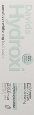 Davids Toothpaste Peppermint Sensitive - 4 OZ - Image 4