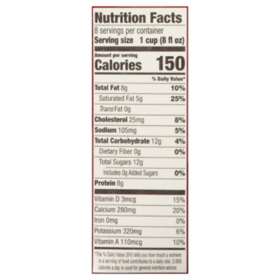 O Organics Lactose Free Whole Milk 64 Fl. Oz. - 64 Fl. Oz. - Image 3