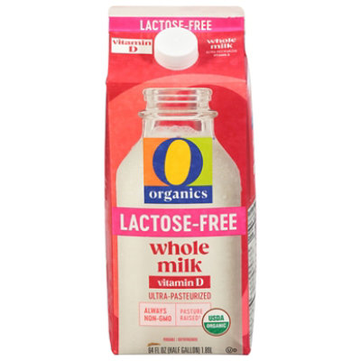 O Organics 2% Reducd Fat Lactose Free Milk 64 Fl. Oz. - 64 Fl. Oz