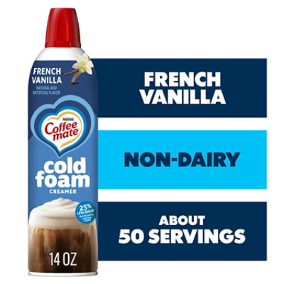 Coffee Mate Cold Foam French Vanilla 14oz - 14 OZ - Image 1