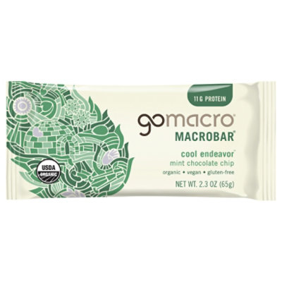 Gomacro Bar Chocolate Chip Mint - 2.3 OZ - Image 3